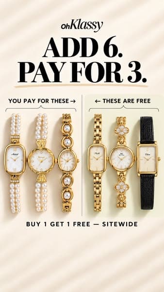 Add 6 Watches. Pay For 3.