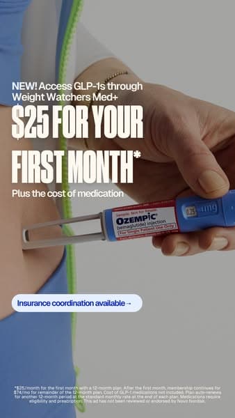 Start for as low as $25, plus med cost.*