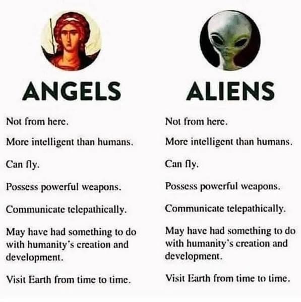 GOVERNMENT PROVED ANGELS?