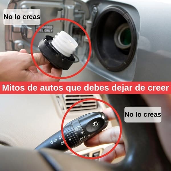 35+ Mitos comunes que nos enseñaron a creer sobre los automóviles