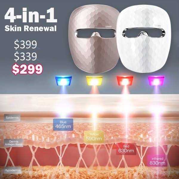 Ulike ReGlow™ Official | LED Light Therapy Mask