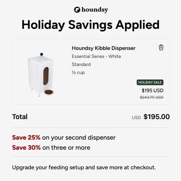 Portion-Controlled Feeder with 400+ 5-Star Reviews