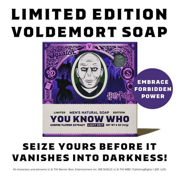 ⚡ HARRY & VOLDEMORT SOAPS🔮