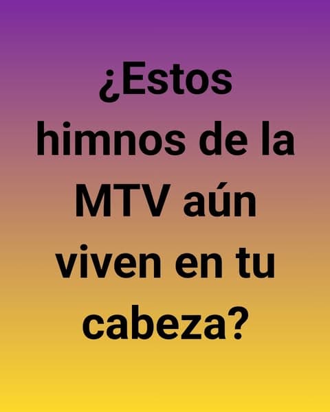 Nombra esa melodía: Edición de la Era Dorada de MTV