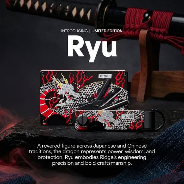 New: Ryu Wallet and KeyCase