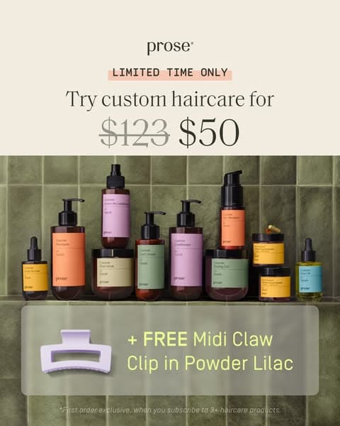 60% off + a FREE Midi Claw Clip