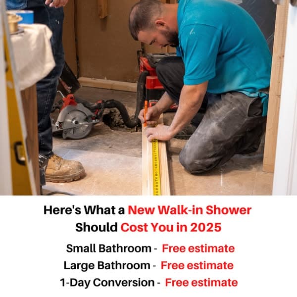 Here’s What a New Walk-in Shower Should Cost You