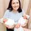 the.joyce.triplets with Momcozy