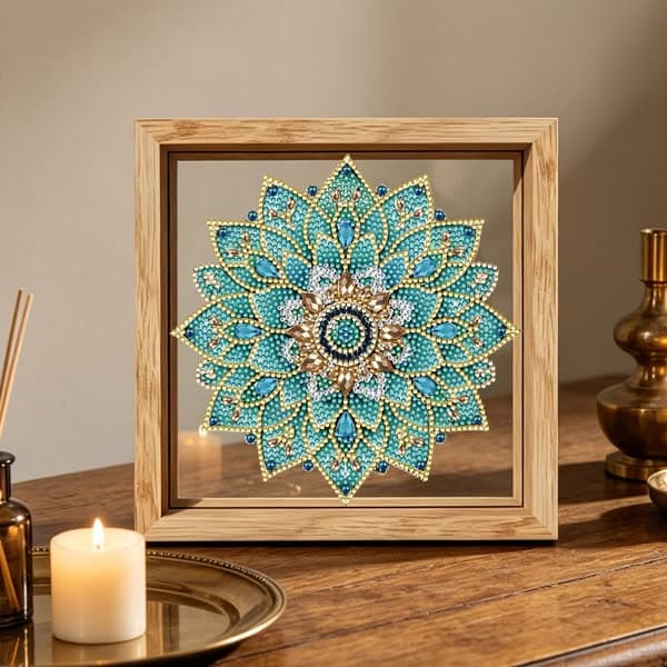 💎 New💎 Framed Clear Double-Sided Diamond Painting Kits