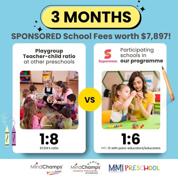 Save with Supermom’s Preschool Scholarship worth up to $7,500