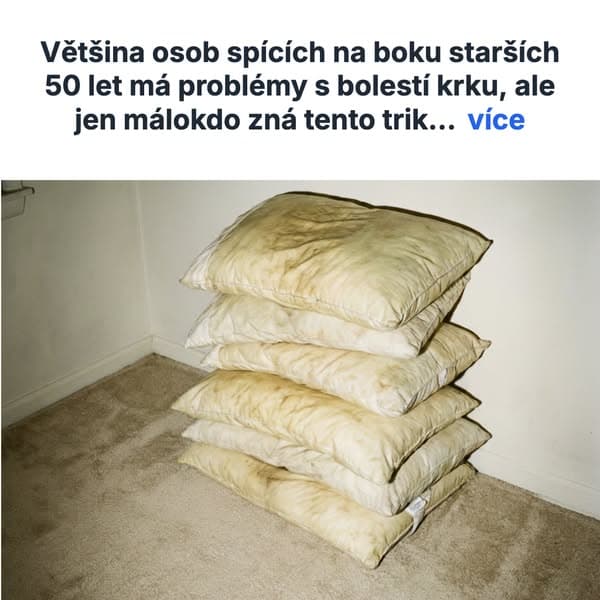 Vyzkoušejte tento polštářový trik ještě dnes! (Nutnost si přečíst)