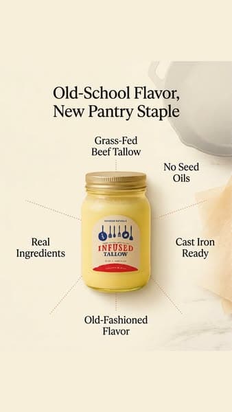 The Cooking Fat Your Recipes Were Written For.