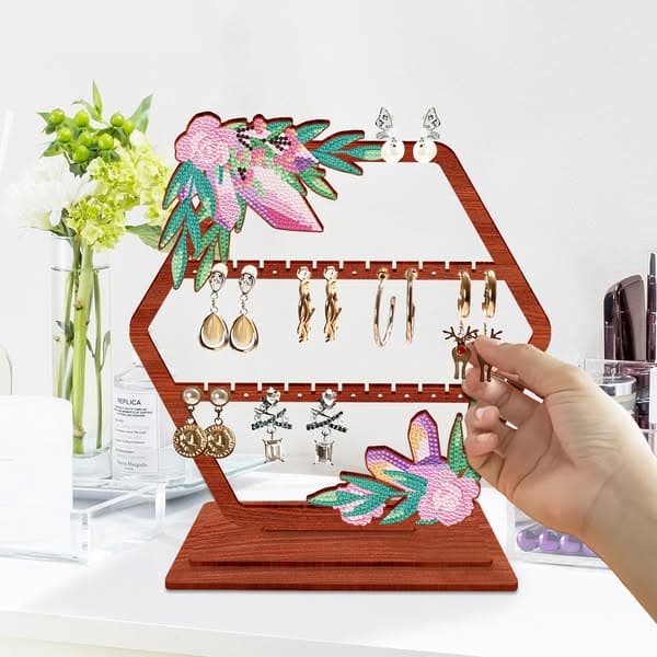 ✨DIY Diamond Painting Earring Holder Kit