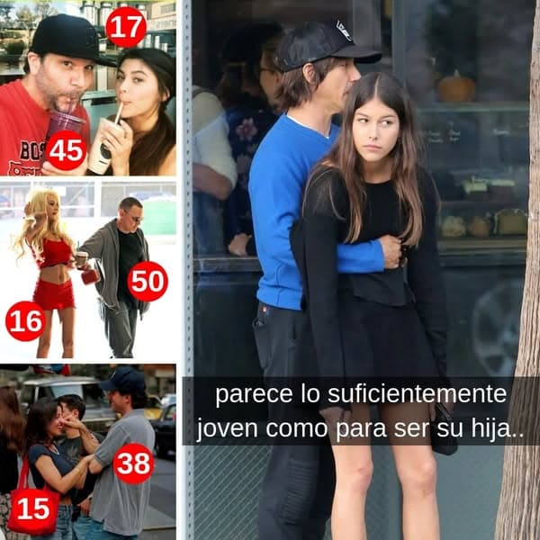 Parejas de Hollywood famosas por sus grandes diferencias de edad