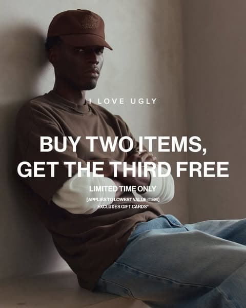BUY 2, GET A THIRD FREE