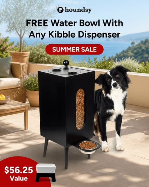 FREE Water Bowl with Every Dispenser ($56.25 Value)