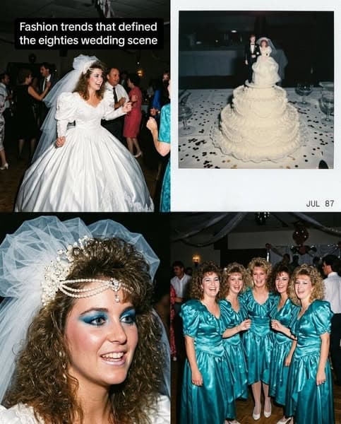 Why 80s Brides Obsessed Over These Massive Puffy Sleeves