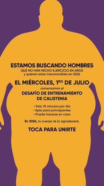 ¡Comienza la transformación ahora!