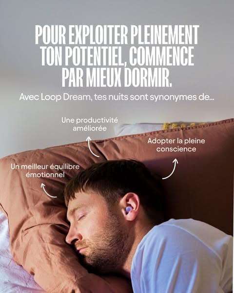 Conçues pour un sommeil confortable ☁️