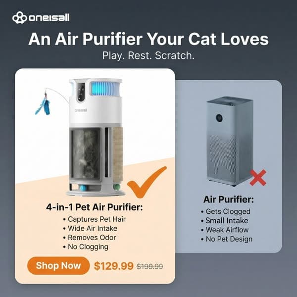 Pet Hair Everywhere?
Your Home Smelling Like Cats?