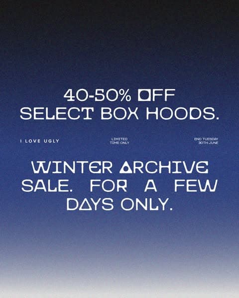 WINTER ARCHIVE SALE