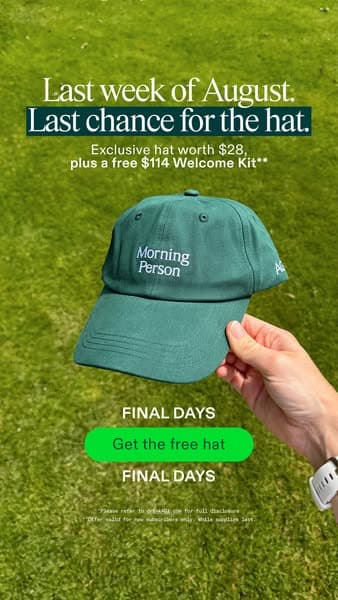 Last Chance: Free Morning Person Hat 🚨