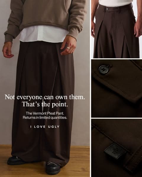 More Volume. Better Drape. That's the Pleat.