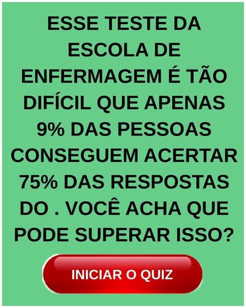 Apenas 1% consegue passar neste difícil teste de enfermagem - você é um deles?