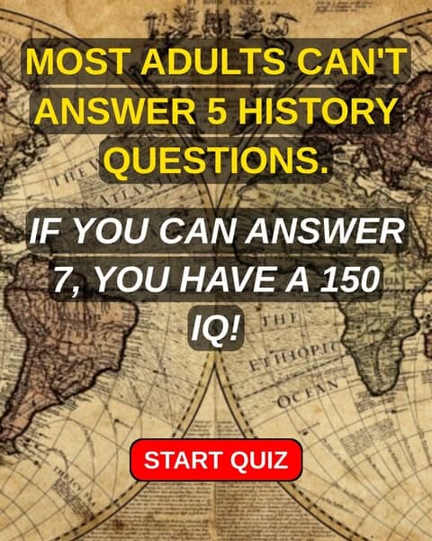 Most Adults Can't Pass This History Quiz. Think You Can Do It?