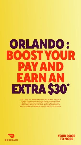 Earn extra in Orlando
