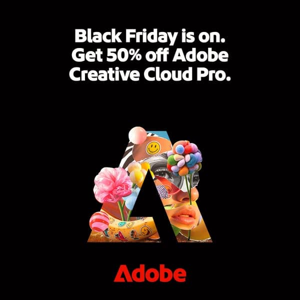 50% off Creative Cloud Pro