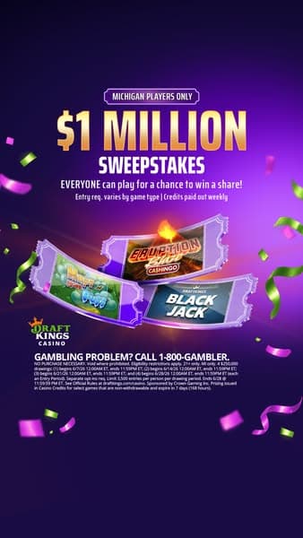 Limited Time $1 MILLION Sweepstakes