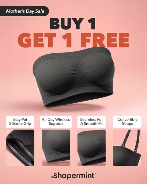 One bra. Total versatility.  ⭐️