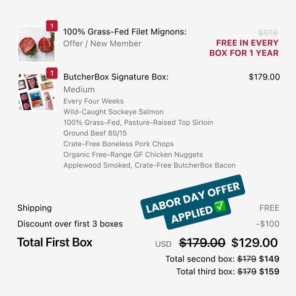 🥩 FREE Steaks for a Year +$100 Off🥩