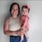 Shirley Braatz with Momcozy