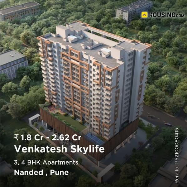 3, 4 BHK starting ₹1.8Cr