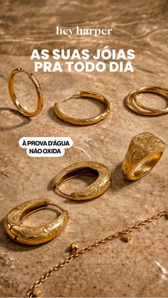 Jóias à prova d'água 💦