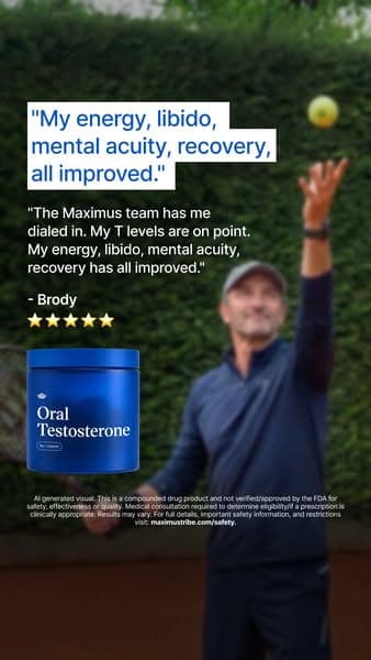 Performance medicine for men 45+