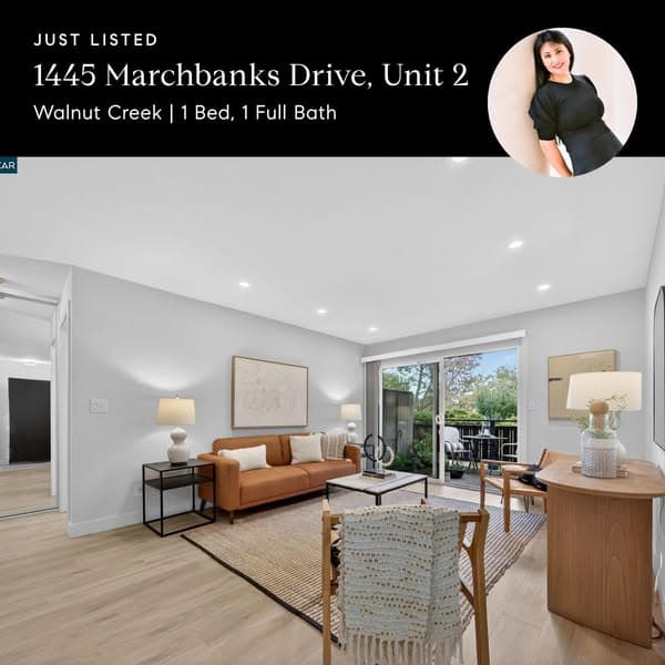 Just Listed in Walnut Creek