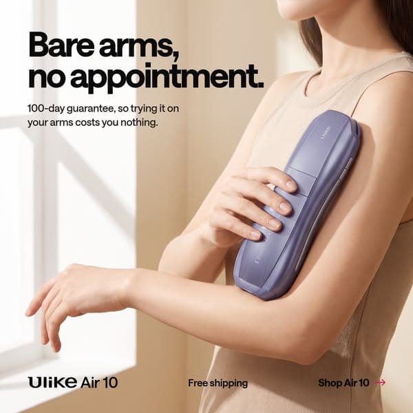 Say Goodbye to Hair - Shop Ulike Air10’s Fast & Painless Hair Removal Now!