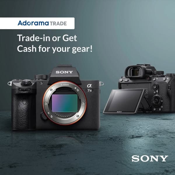 Trade-In or Get Cash for your Sony Camera Gear!