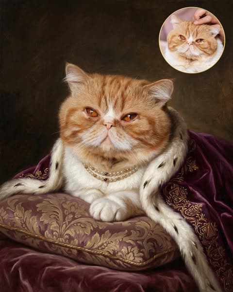 Custom Pet Portrait Within Seconds
