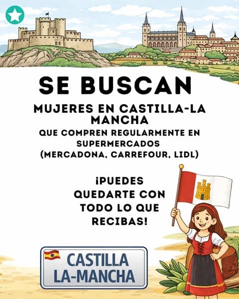 ‼️¡Atención! Participantes femeninas en Castilla-La Mancha. ¡Inscríbanse ahora!💰