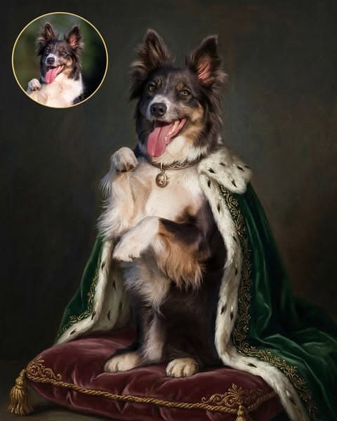 Custom Pet Portrait Within Seconds