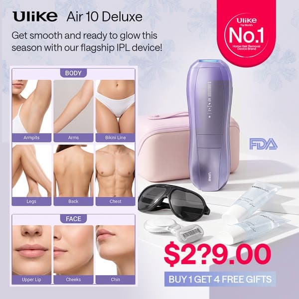 Ulike Air 10 Ice-Cold IPL. Zero Pain.