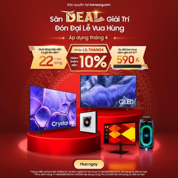 Săn Deal sống khỏe, đón Đại Lễ Vua Hùng