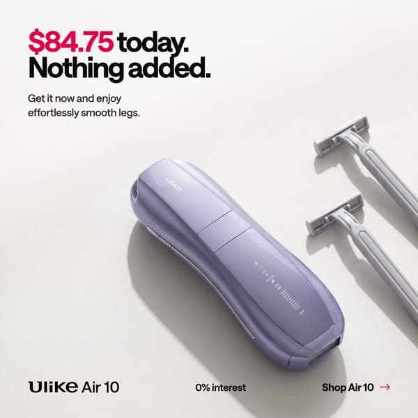 Say Goodbye to Hair - Shop Ulike Air10’s Fast & Painless Hair Removal Now!