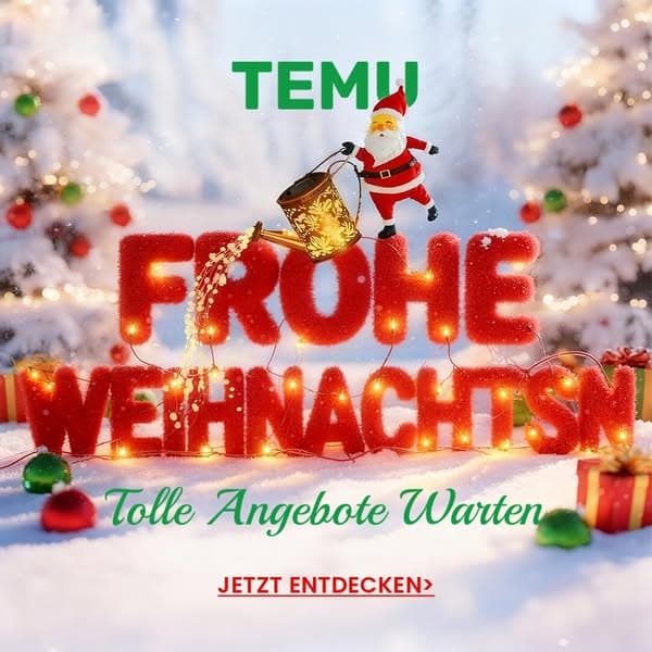 Tolle Angebote bei Temu