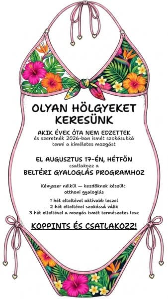 Kezdje el az átalakulását most!
