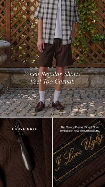 NEW SEASON COLOURS | Quincy Pleated Short